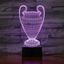3Dmix 3DL-BSC020 – 3D LED nočná lampa - Pohár pre víťazov (Trofej)