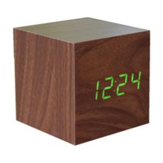 Digitálny budík Cube Click – Gingko