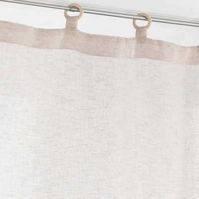 Béžové záclony v súprave 2 ks 60x120 cm Minalisa – douceur d'intérieur