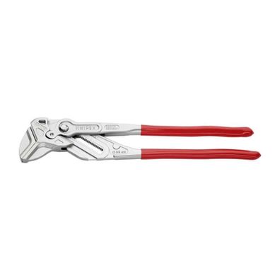 Kliešte, kliešťový kľúč XL 400 mm, Knipex 86 03 400 - chrómované