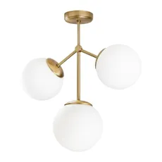 Stropné svietidlo pre 3 žiarovky Opviq lights Damar
