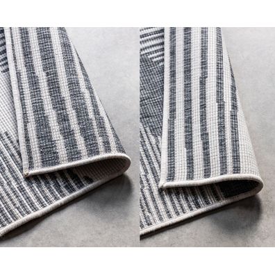 ELLE Decoration , Kusový koberec Gemini 106013 Silver z kolekcie Elle – na von aj na doma, 200x290, šedá, chodba / predsieň