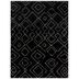 Flair Rugs koberce Kusový koberec Furber Imran Fur Berber Black/Ivory - 160x230 cm