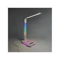 LED RGB Stmievateľná nabíjacia dotyková stolná lampa LED/7,5W/5V 2700-5300K biela
