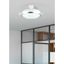 Biele/v striebornej farbe LED stropné svietidlo Lindberg – Trio