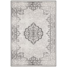 NORTHRUGS - Hanse Home koberce Kusový koberec Twin Supreme 103868 Black / Cream – na von aj na doma - 240x340 cm