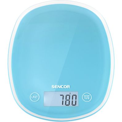 Sencor SKS 32BL kuchynská váha, modrá,