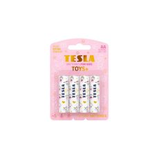 Tesla Batteries - 4 ks Alkalická batéria AA TOYS+ 1,5V 2900 mAh