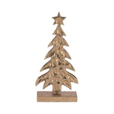 Eglo 427135 - Vianočná dekorácia BALIGUIAN 27x13 cm stromček/zlatá