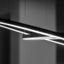Ideal Lux - LED Luster na lanku ORACLE SLIM LED/32W/230V 3000K pr. 50 cm čierna