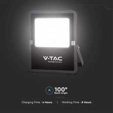 LED vonkajší solárny reflektor LED/20W/3,2V 6400K IP65