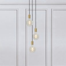 Markslöjd 106333 - Luster na lanku SKY 3xE27/60W/230V