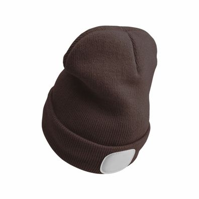 Sixtol Čiapka s čelovkou 45 lm, USB, uni, hnedá
