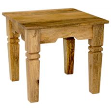 indickynabytok.sk - Odkladací stolík Guru 45x40x45 indický masív mango