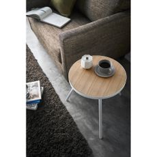 Okrúhly odkladací stolík 48x49 cm Tower – YAMAZAKI