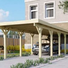 Drevený prístrešok / carport CLASSIC 3A Lanitplast