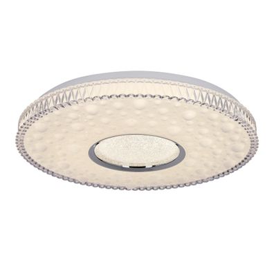 Biele LED stropné svietidlo 38x38 cm Bubbles – Candellux Lighting