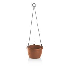 Gardenico Samozavlažovací závesný kvetináč Marina terakota, pr. 30 cm, pr. 30 cm
