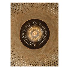 Závesné bambusové svietidlo Good&Mojo Kalimantan, ⌀ 87 cm