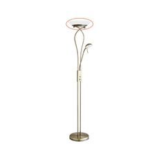 Rabalux 4078 - Náhradné sklo k stojacej lampe GAMMA R7s veľké