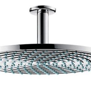 Hlavová sprcha Hansgrohe Raindance S strop vrátane sprchového ramená chróm 27494000