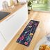 Hanse Home Collection koberce Behúň Cook & Clean 105730 Black Multicolored - 50x150 cm