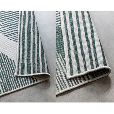 ELLE Decoration , Kusový koberec Gemini 106015 Green z kolekcie Elle – na von aj na doma, 200x290, zelená, chodba / predsieň