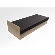 Váľanda Gold B80 - 80x200 cm Tmavobéžová Dub lancelot
