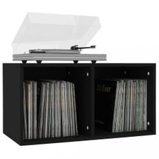 Úložný box na LP dosky drevotrieska Dekorhome