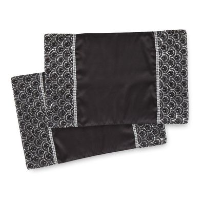 Látkové prestieranie v súprave 4 ks 30x46 cm Deco Sequin – Catherine Lansfield