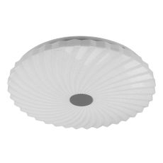 Biele stmievateľné LED stropné svietidlo na diaľkové ovládanie 38,5x38,5 cm Calipso – Candellux Lighting