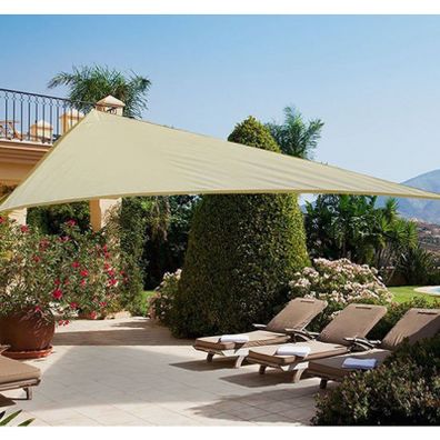 Tieniaca plachta 5 x 5 x 5 m HDPE | piesok