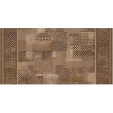 Associated Weavers , Protišmykový behúň na mieru Tribe 44 hnedý, šíre 67 cm, hnedá, chodba / predsieň