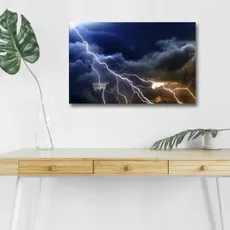 Wallity Obraz s LED osvetlením BLESK NA NEBI 26 45 x 70 cm