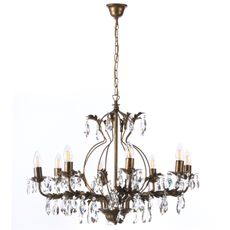 ONLI - Luster na reťazi TERESA 8xE14/6W/230V bronzová