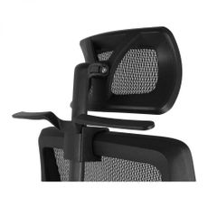 Kancelárska ergonomická stolička Neoseat JERROD — čierna, nosnosť 150 kg