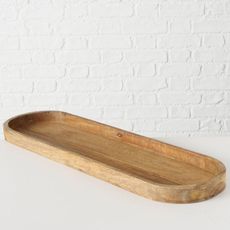 XXXL DEKORAČNÝ PODNOS, drevo, 82/25/4 cm
