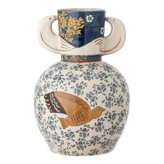 Ručne maľovaná váza z kameniny (výška 23,5 cm) Hezha – Bloomingville