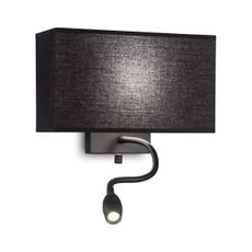 Ideal Lux - LED Flexibilné svietidlo HOTEL 1xE27/60W/230V + LED/1,5W/230V