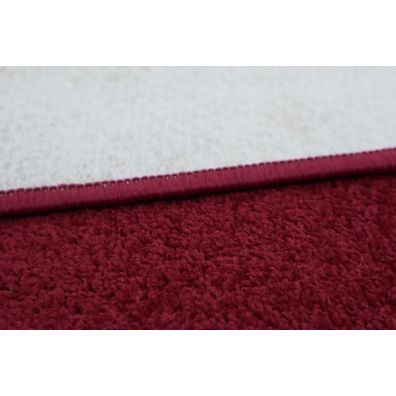 Vopi , Behúň na mieru Eton vínovo červený, šíre 90 cm, červená, chodba / predsieň