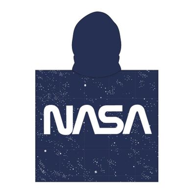 Detské pončo - osuška s kapucňou NASA - 55 x 110 cm