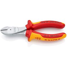 Silové bočné štiepacie kliešte chrómované 160 mm - 7406160