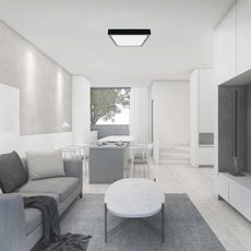 LED Kúpeľňové stropné svietidlo LED/30W/230V 6500K IP44 42x42 cm čierna