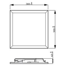 Philips - LED Stmievateľné stropné svietidlo SLIM SCENE SWITCH LED/12W/230V 4000K