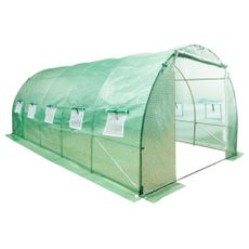 KONDELA Felko New Typ 4 fólia na záhradný fóliovník 300x800x200 cm zelená