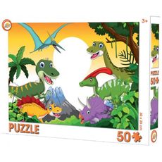Puzzle Pravek - 50 dielikov