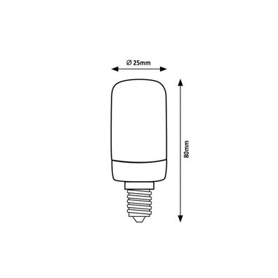 Rabalux 79089 - LED Žiarovka FILAMENT T25 E14/4W/230V 3000K