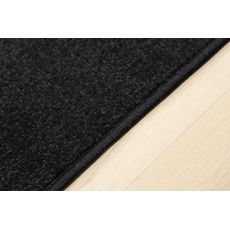 Vopi , AKCIA: 200x300 cm Koberec metráž Eton čierny 78 - neúčtujeme odrezky z role - obšitý zo všetkých strán, šíře, čierna, filc, kuchyňa