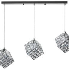 TooLight Stropné svietidlo Glamour Cube Triple chróm
