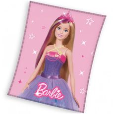Veľká coral fleece deka Barbie Princezná - gramáž 240 g/m² - 150 x 200 cm
